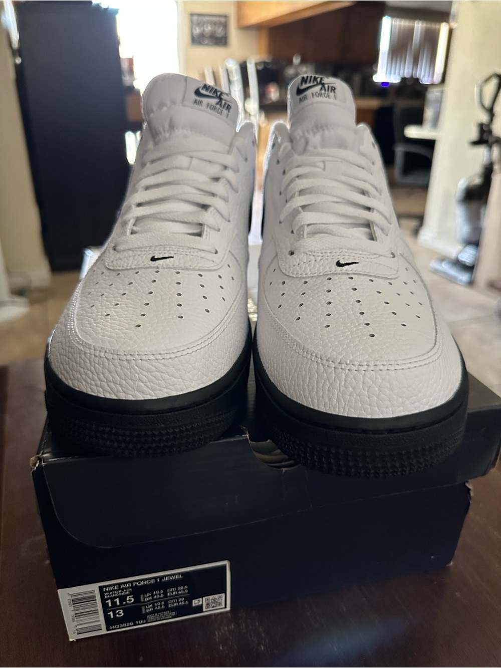 Nike Air Force 1 Jewel White/Black